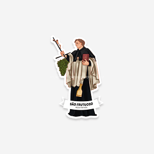 Saint Fructuosus Sticker