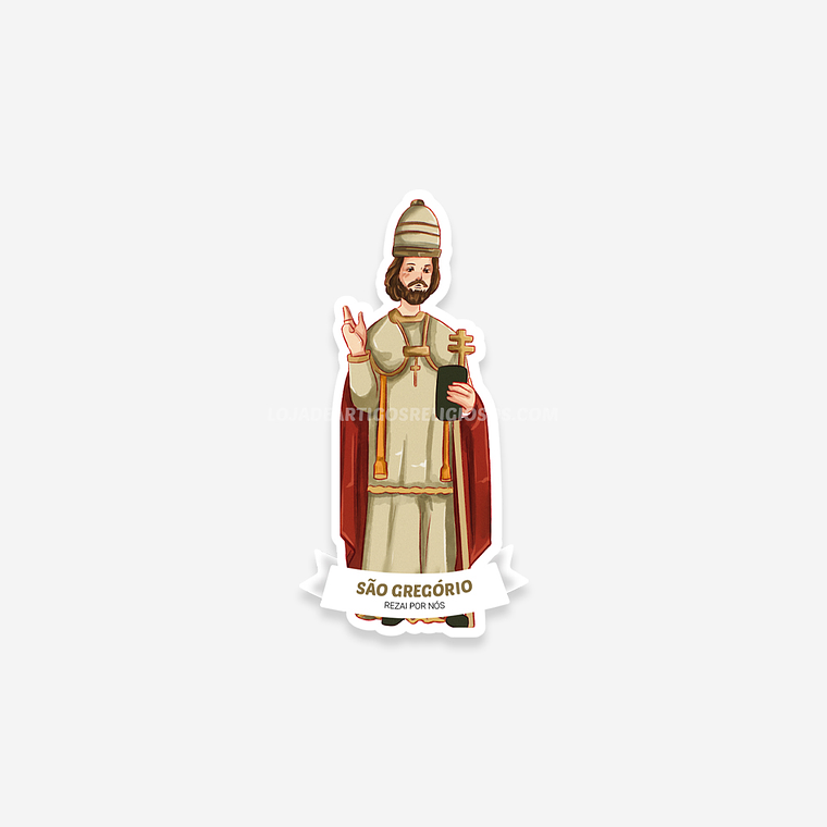 Saint Gregory Sticker 1