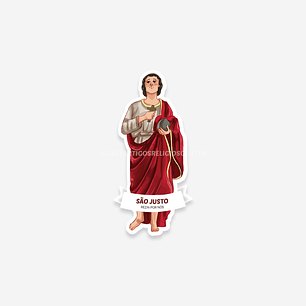 Saint Justus Sticker