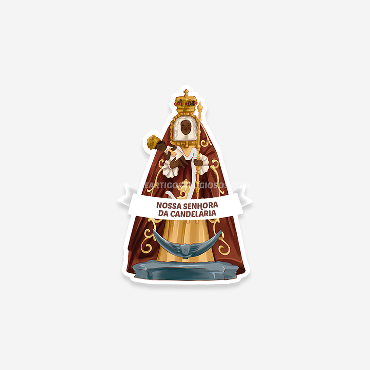 Our Lady of Candles Sticker 1