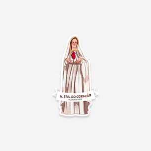 Our Lady of the Heart Sticker