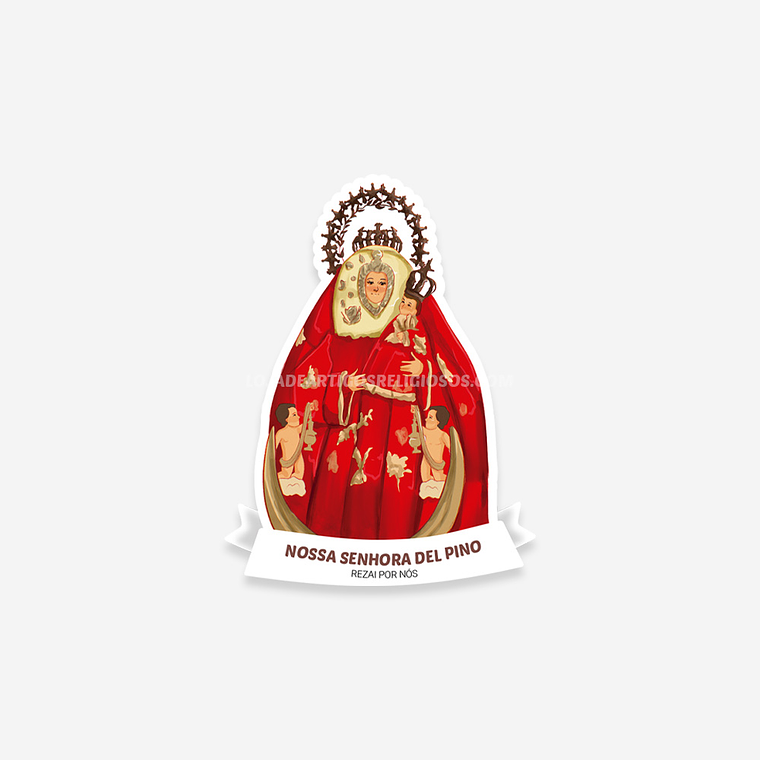 Our Lady of The Pine Sticker 1