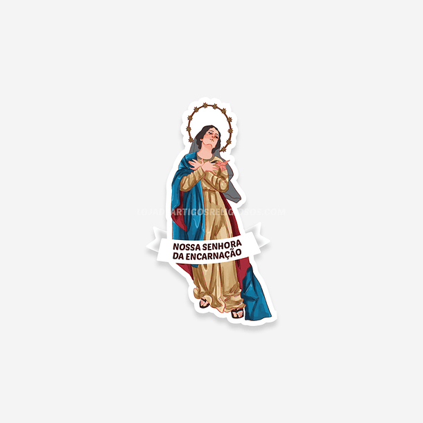 Our Lady of the Incarnation Sticker 1