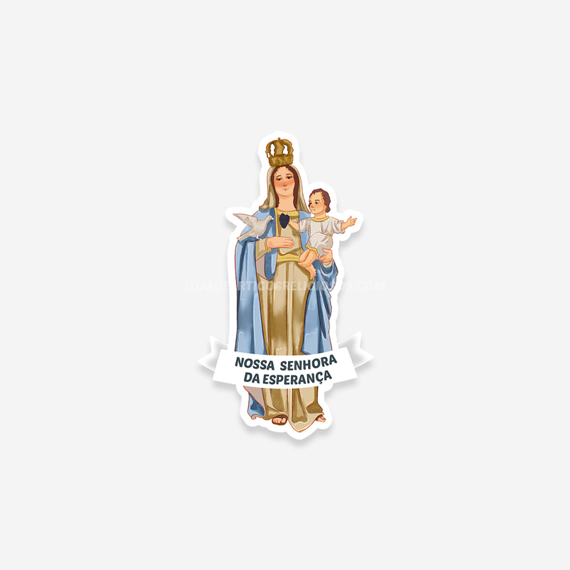 Pegatina de Nuestra Señora de la Esperanza 1