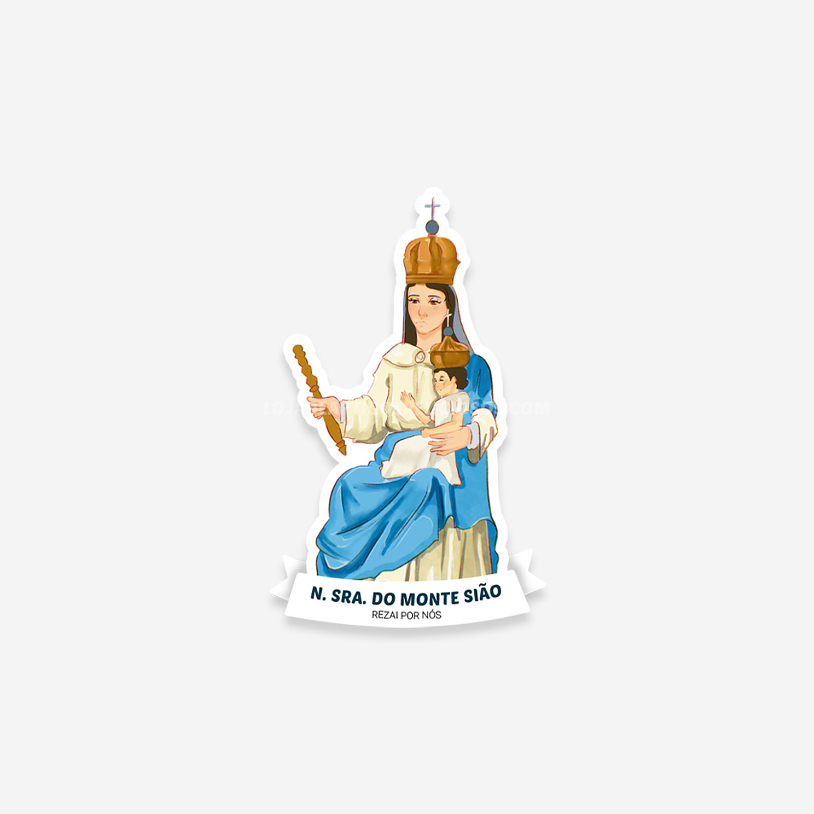 Our Lady of Mount Zion Sticker 1