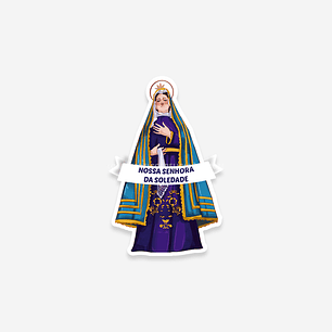 Our Lady of Solitude Sticker