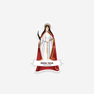 Saint Thecla Sticker
