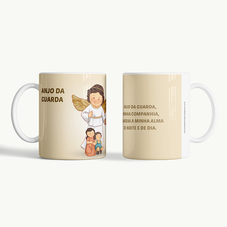 Caneca do Anjo da Guarda 1