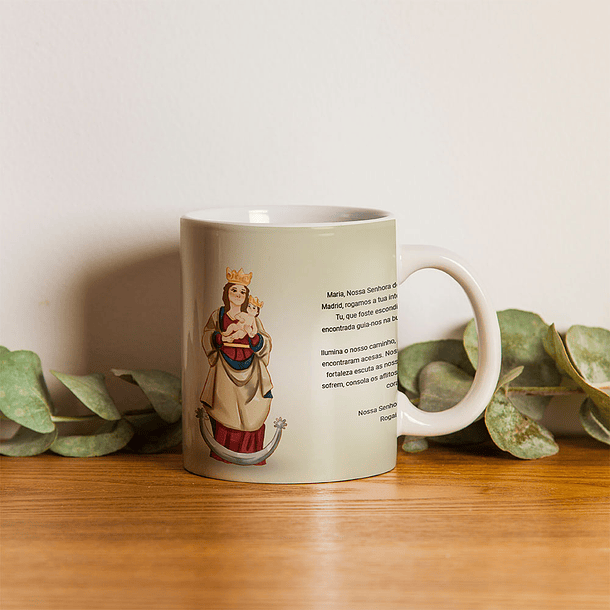 Caneca de Nossa Senhora de Almudena  2