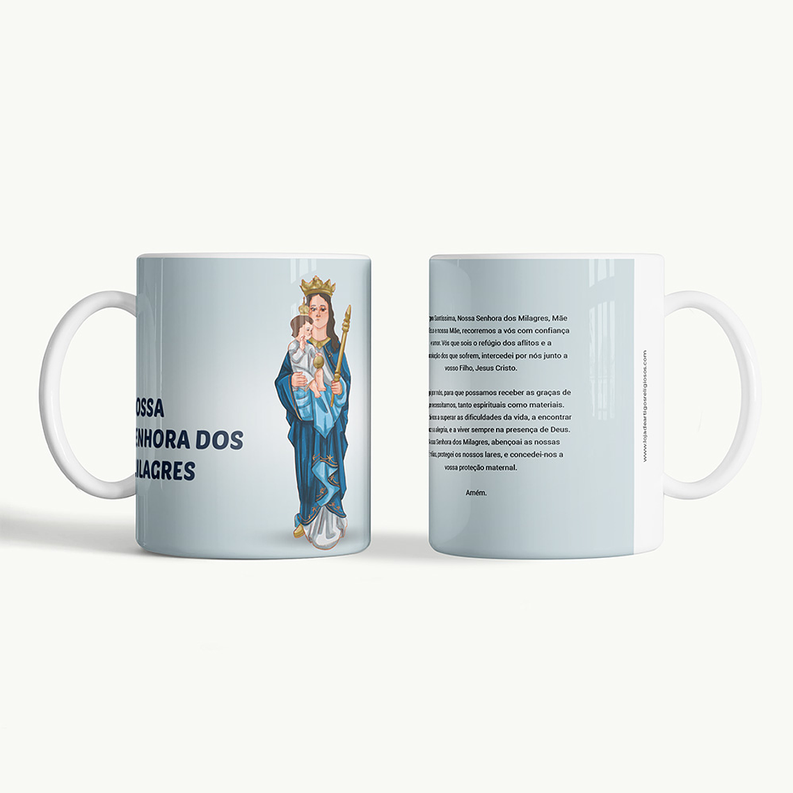 Caneca de Nossa Senhora dos Milagres 1