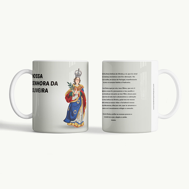 Our Lady of the olive tree Mug 1