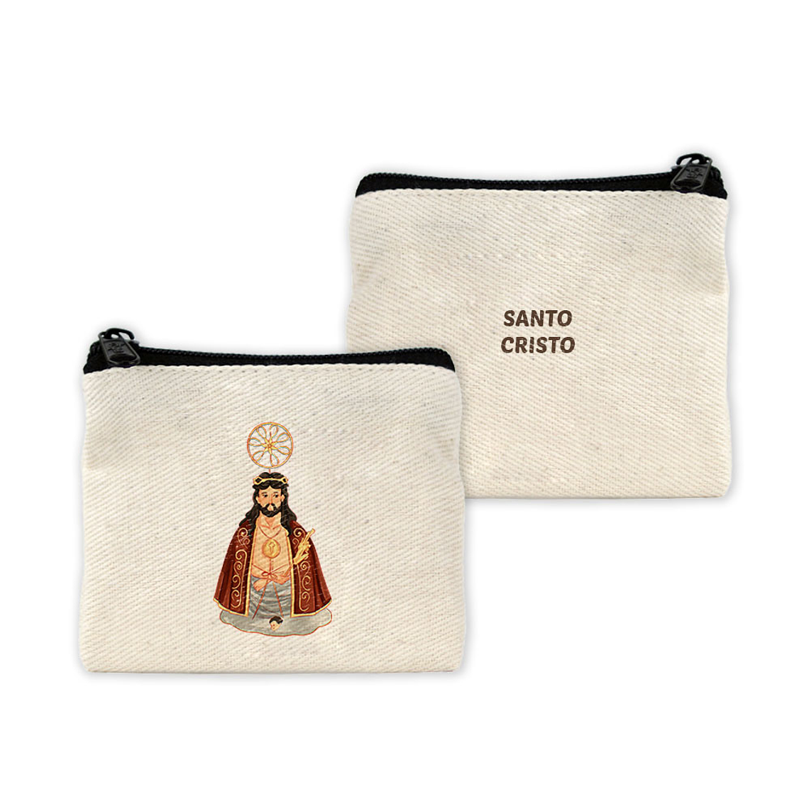 Carteira para terço de Santo Cristo 1