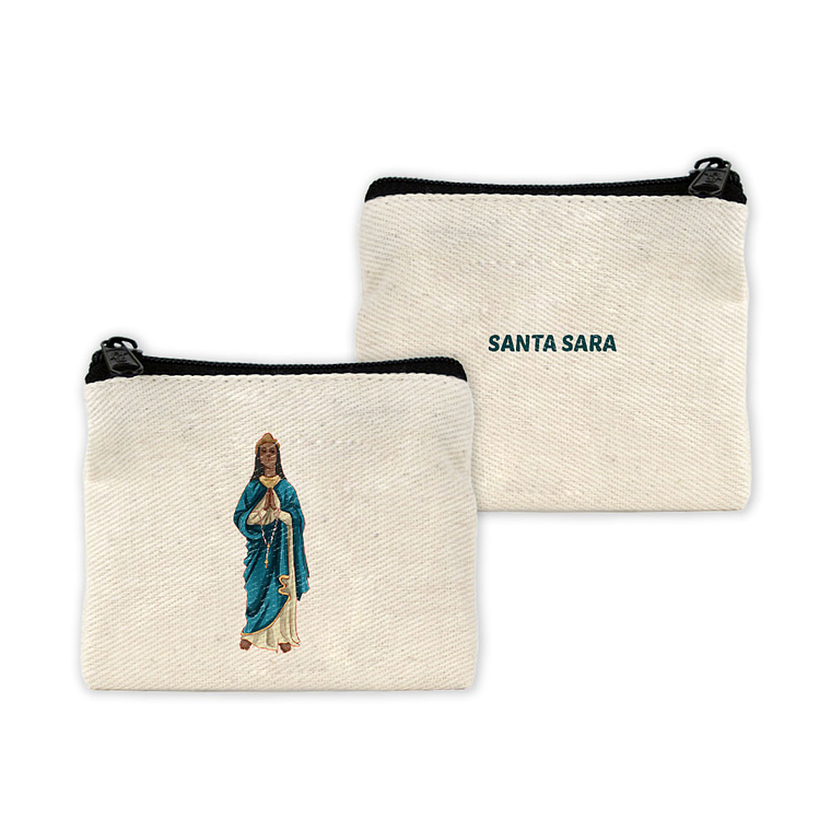 Carteira para terço de Santa Sara 1