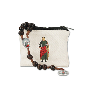 Wallet and Rosary of Saint Faustinus