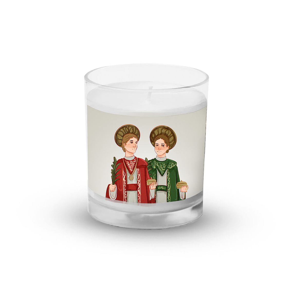 Saint Cosmas and Saint Damian Candle 1