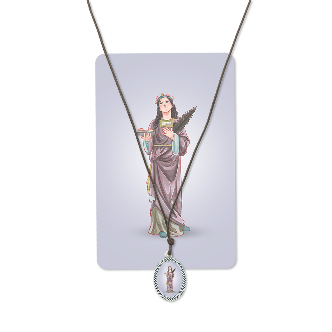 Saint Agatha Necklace 1