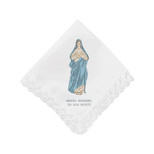 Our Lady of the Good Death handkerchief