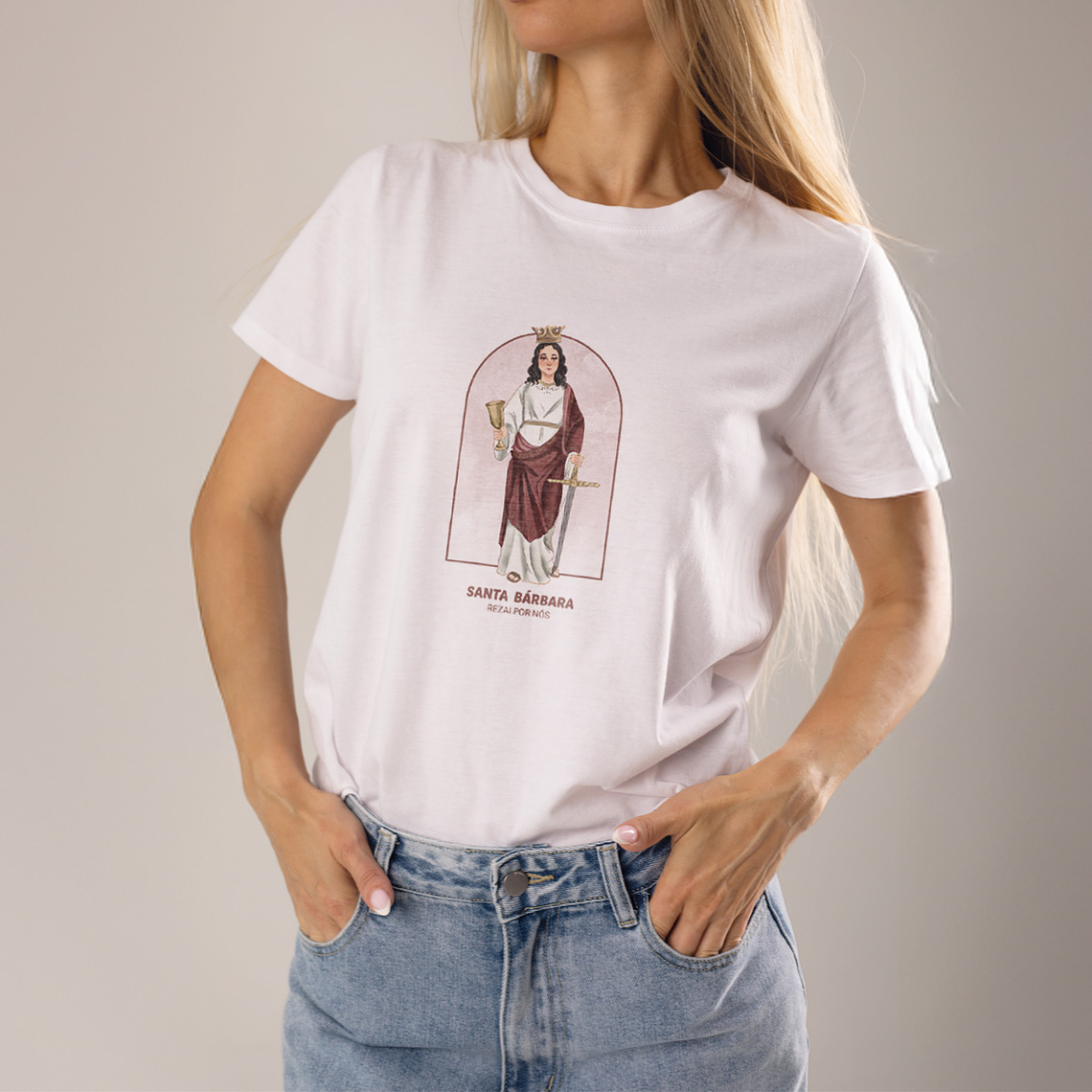 Saint Barbara T-shirt 2