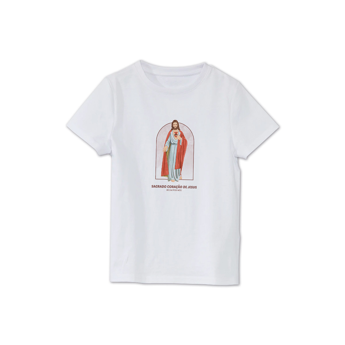 T-shirt do Sagrado Coração de Jesus 1