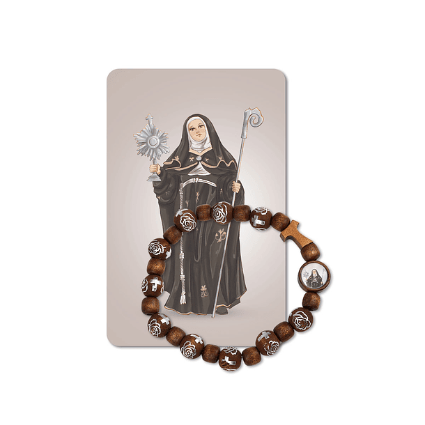 Pulsera Santa Clara de Asís 