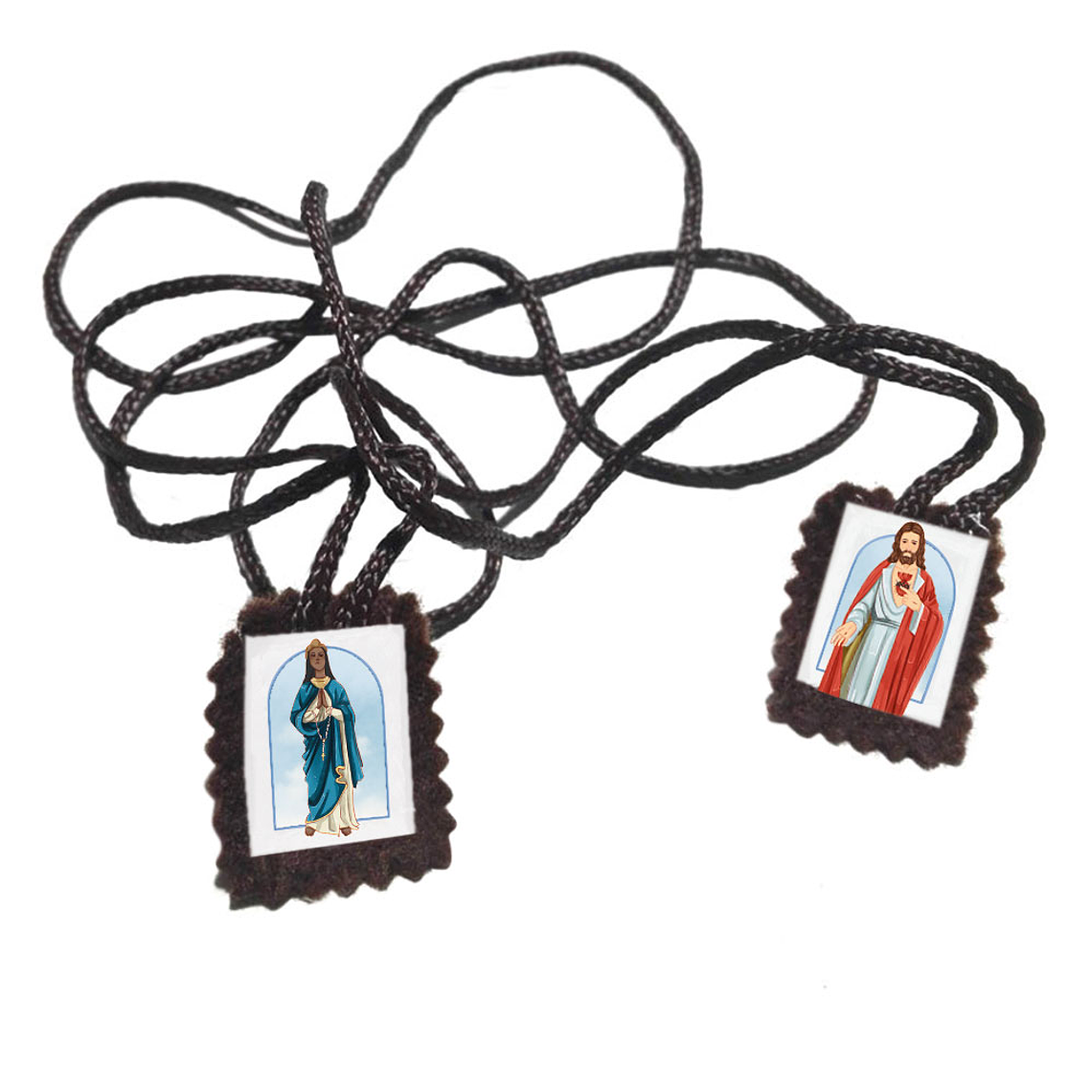 Saint Sarah Fabric Scapular  1