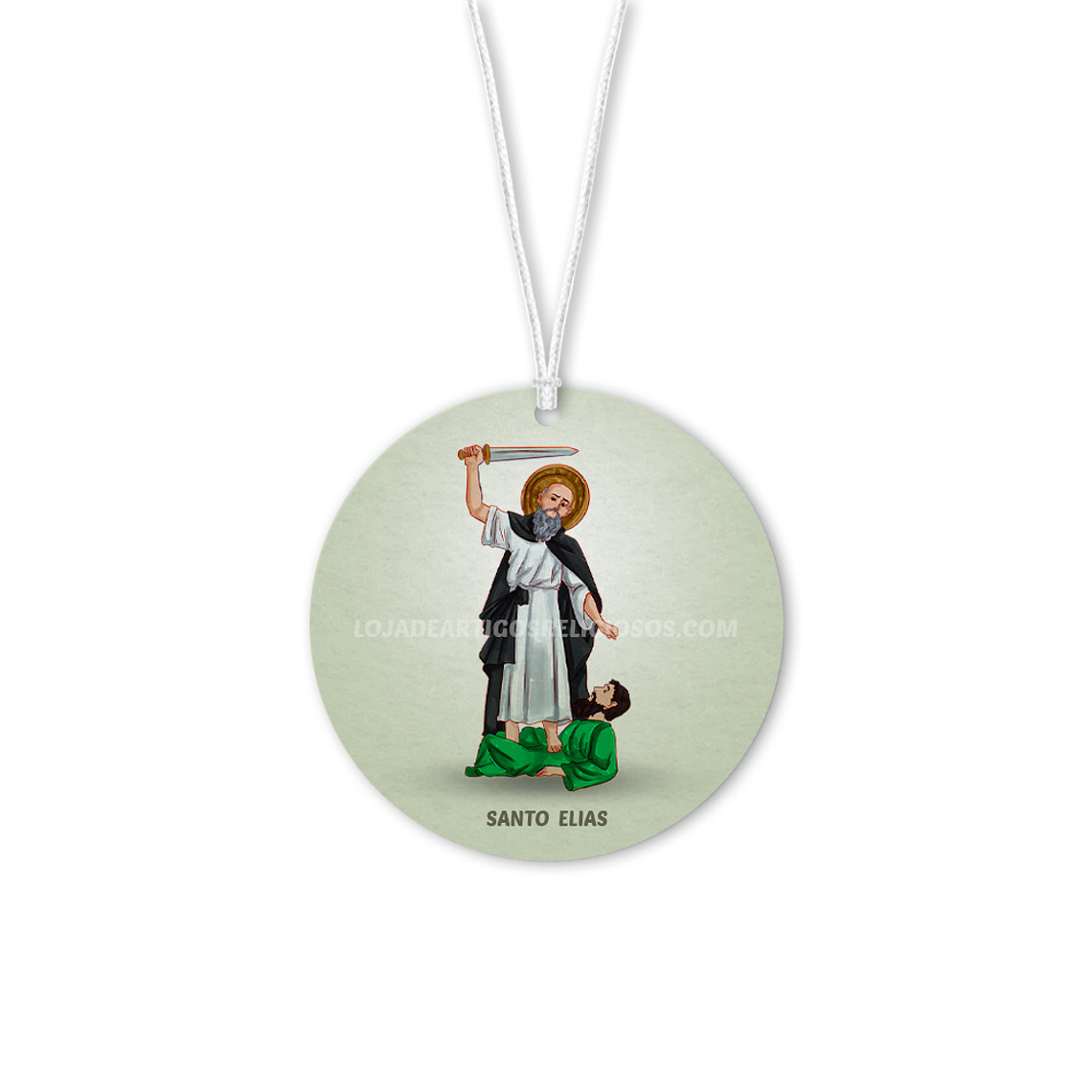 Ambientador para coche de Santo Elías 1