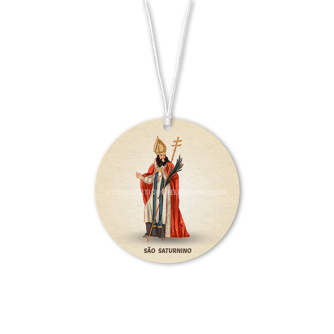 Ambientador para coche de San Saturnino 1