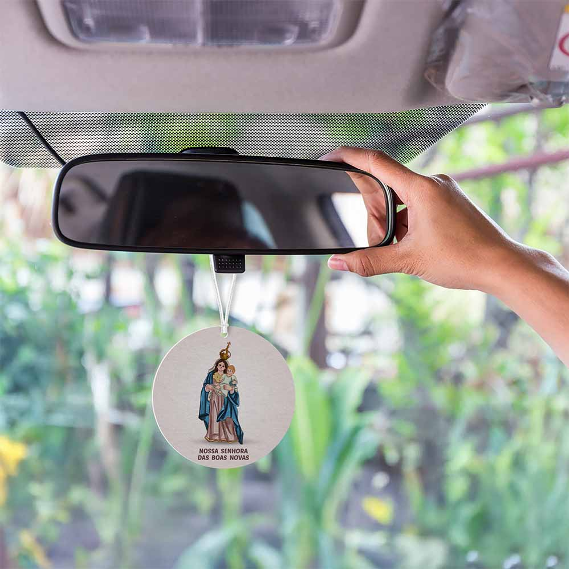 Ambientador para coche de Nuestra Señora de las Buenas Nuevas 2