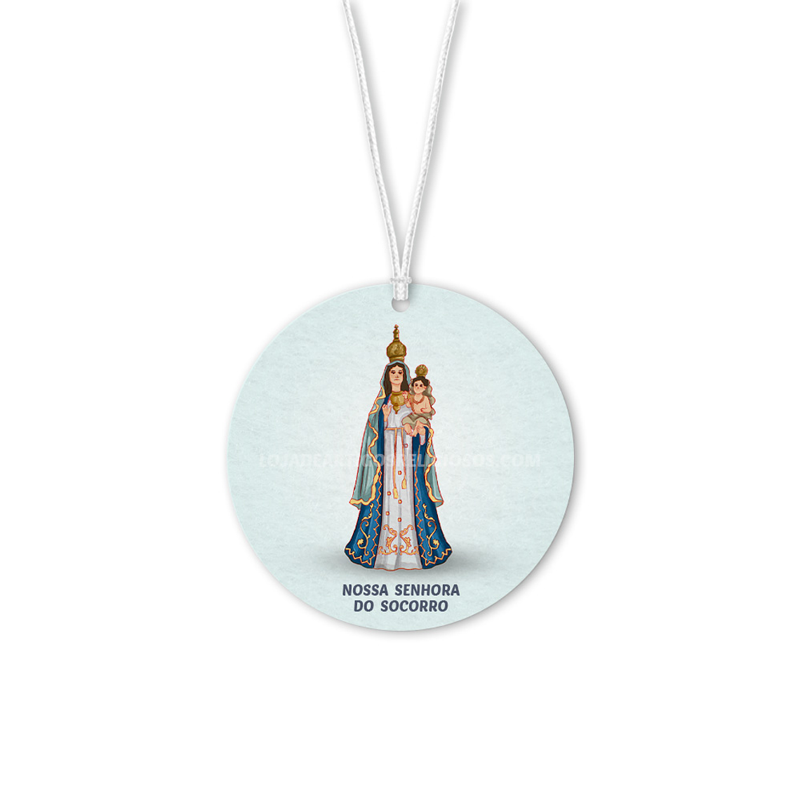 Ambientador para coche de Nuestra Señora del Socorro 1