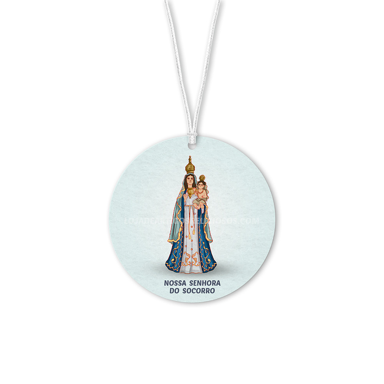 Ambientador para coche de Nuestra Señora del Socorro 1