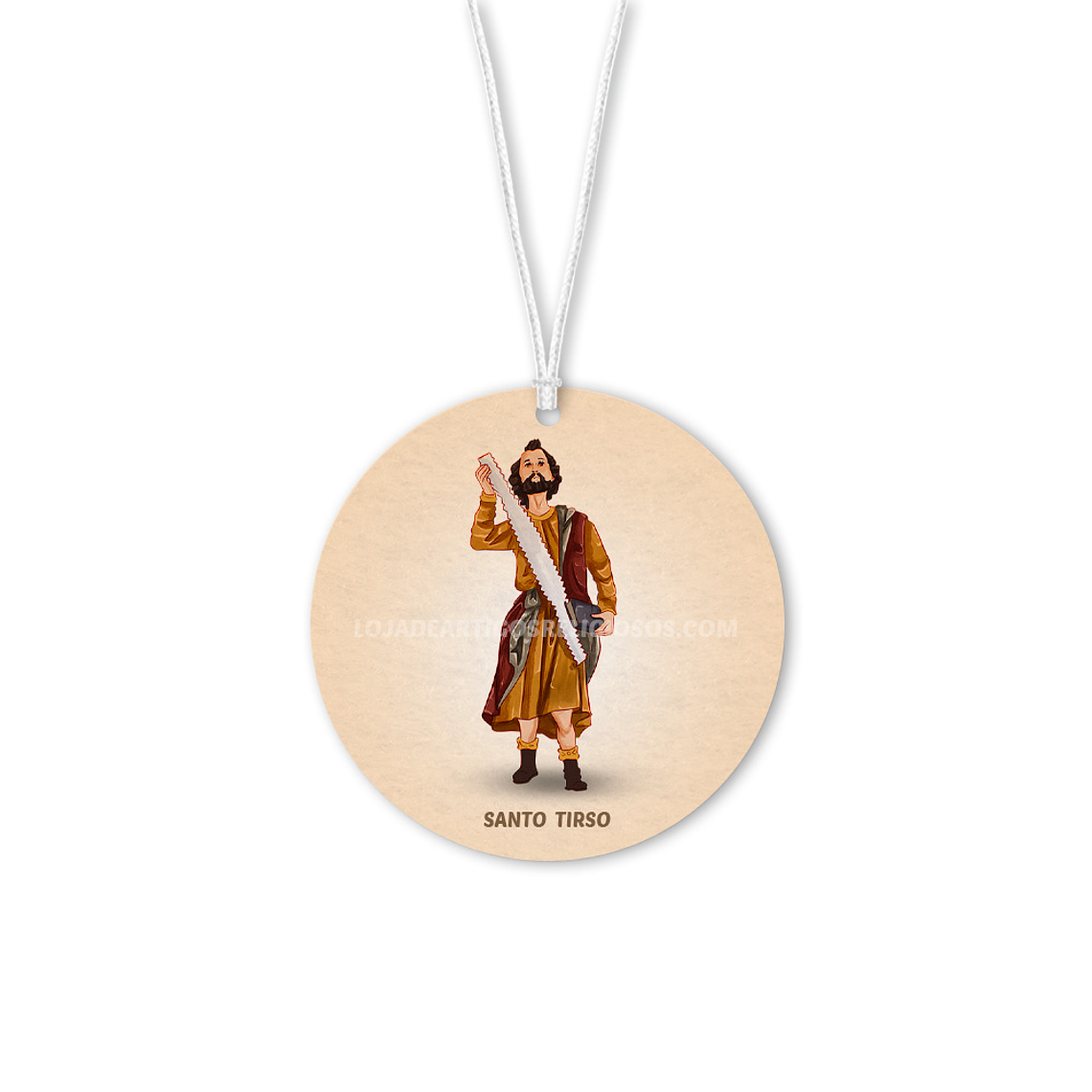 Ambientador para coche de San Tirso 1