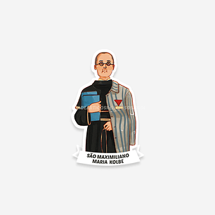 Saint Maximilian Kolbe Sticker