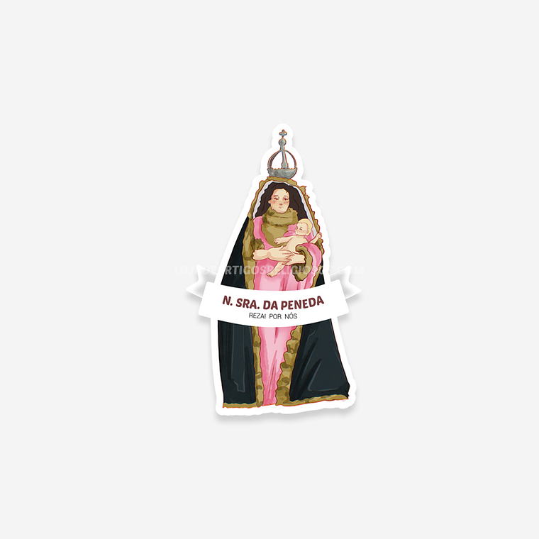 Our Lady of Peneda Sticker 1