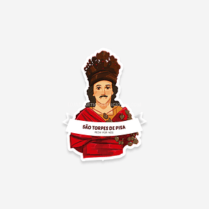 Saint Torpes of Pisa Sticker