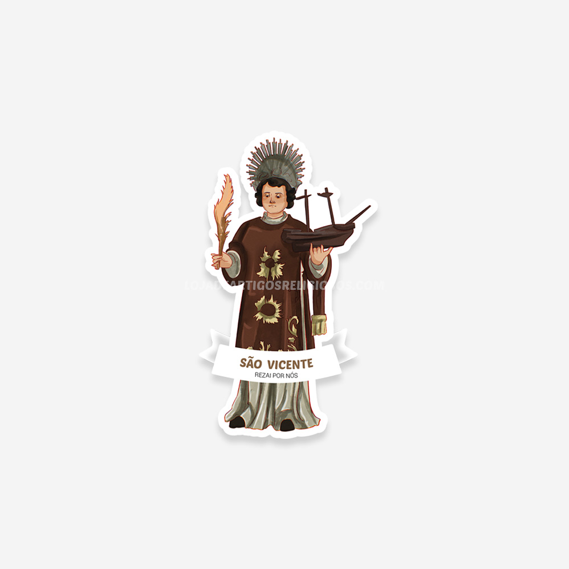 Autocolante de São Vicente 1