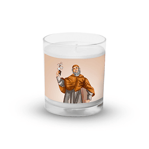 Pope Damasus I Candle