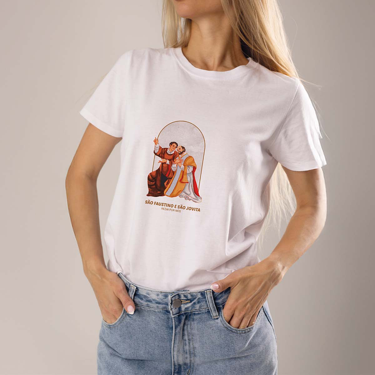 Saint Faustinus and Saint Jovita T-shirt 2