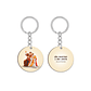 Saint Faustinus and Saint Jovita keychain - thumbnail 1