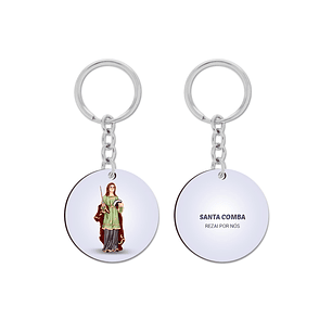 Saint Columba Keychain