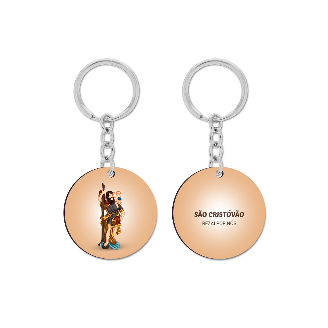 Saint Christopher Keychain 1