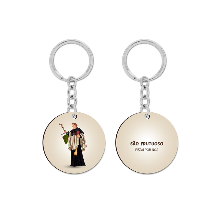 Saint Fructuosus Keychain 1