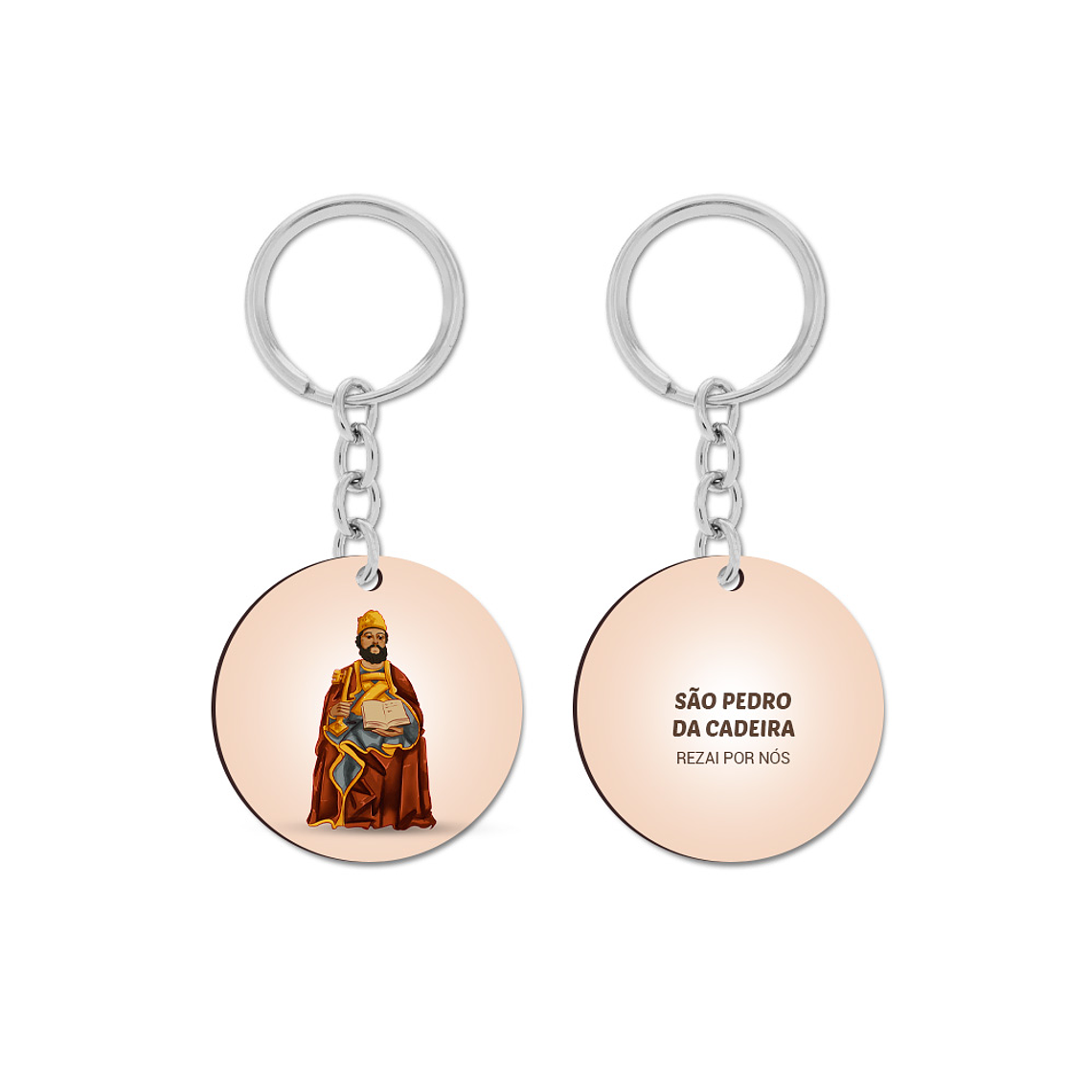 Saint Peter of the Chair Keychain 1