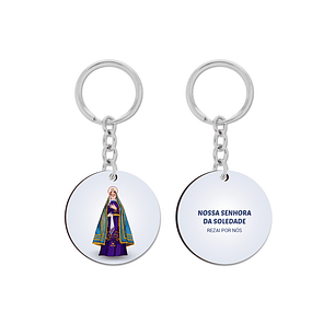 Our Lady of Solitude Keychain