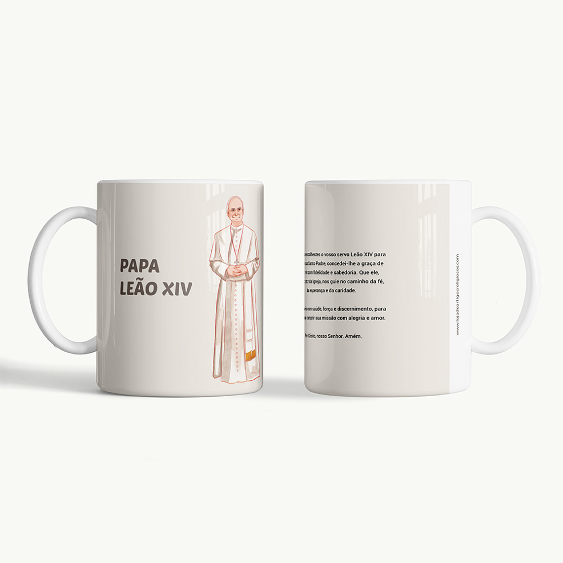 Taza del Papa León XIV 1