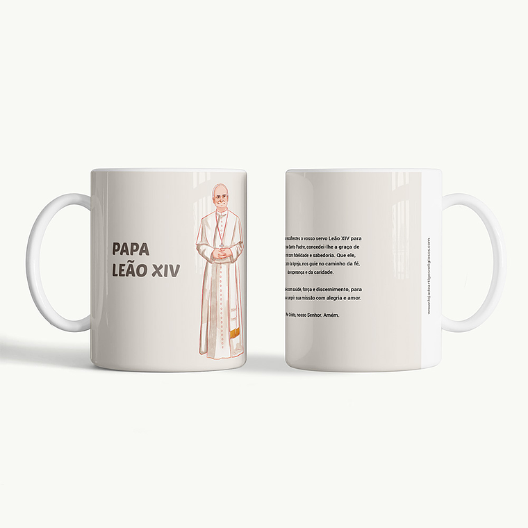 Taza del Papa León XIV 1