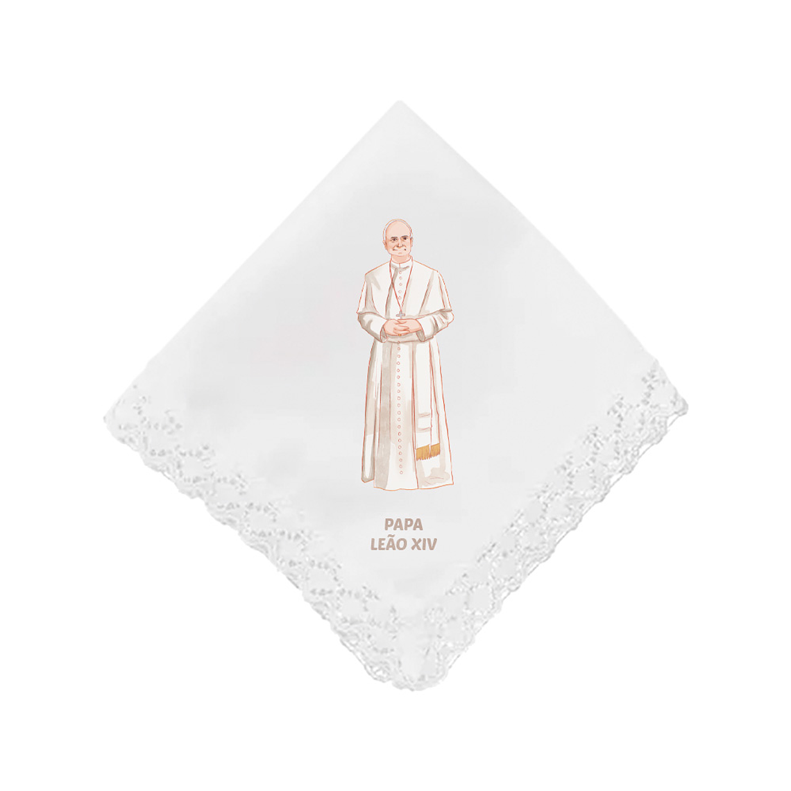Mouchoir du Pape Léon XIV 1