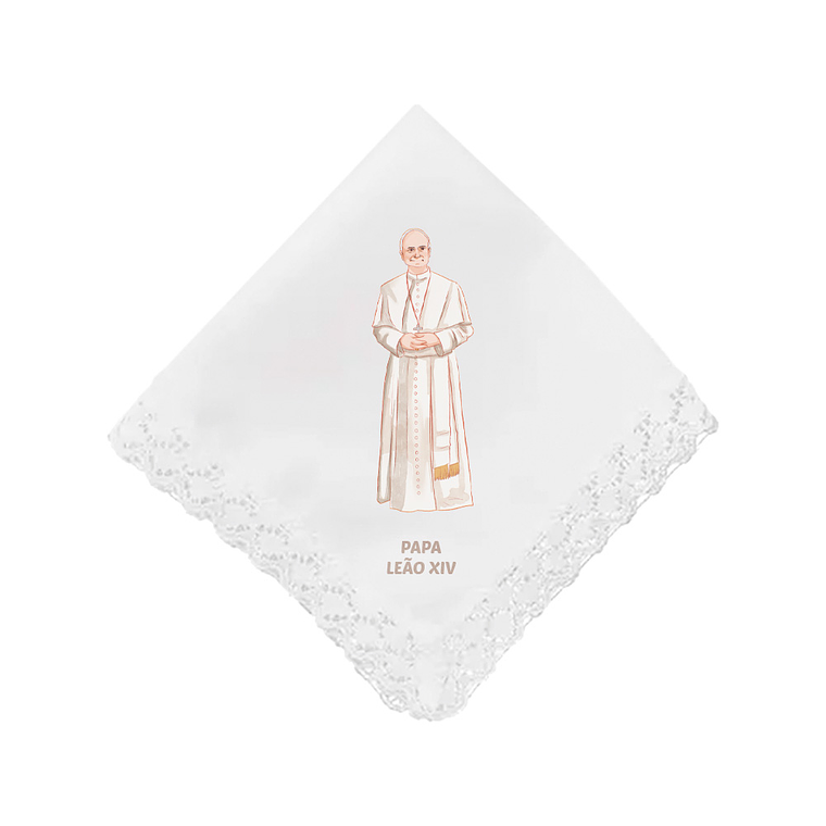 Mouchoir du Pape Léon XIV 1
