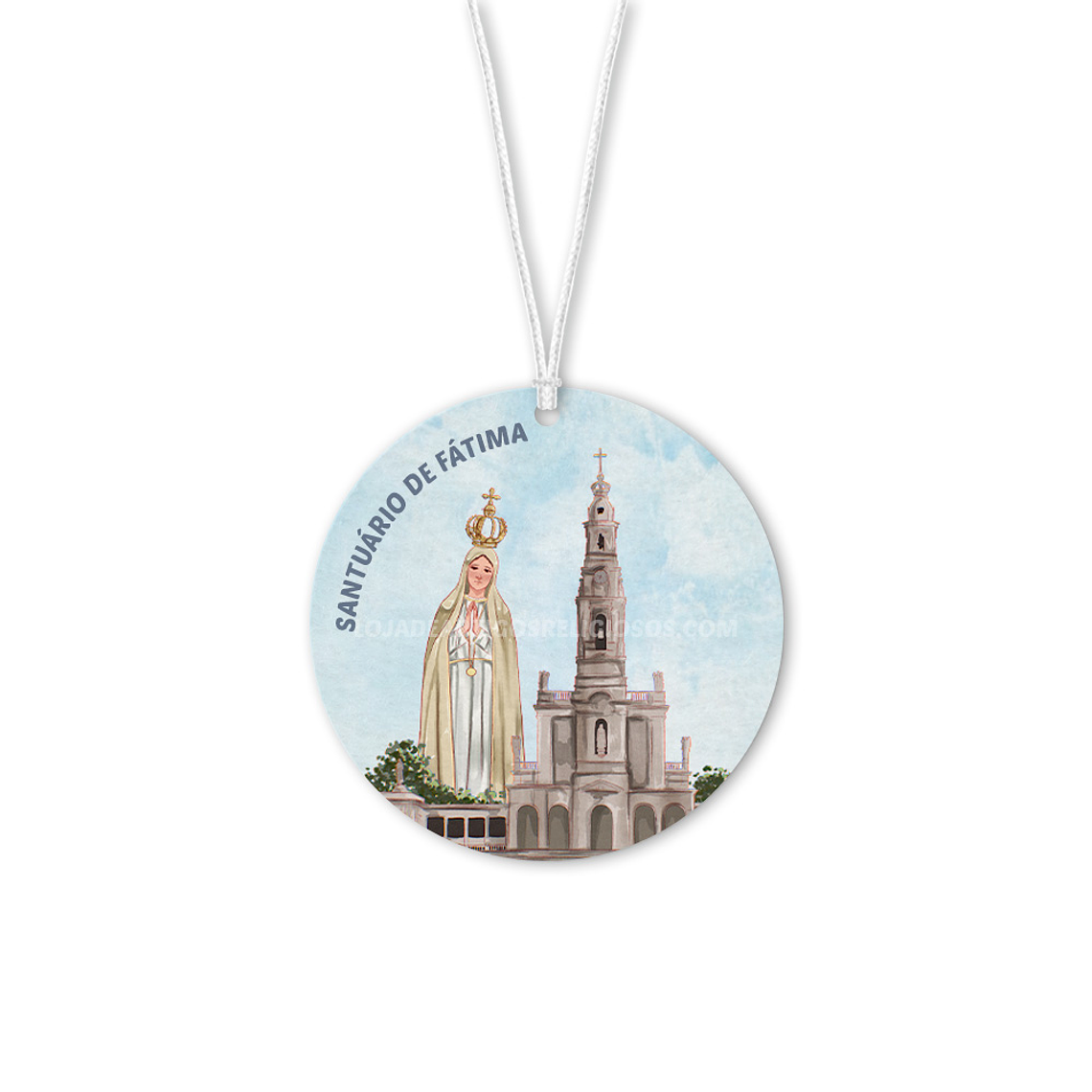 Shrine of Fátima Car Air Freshener 1