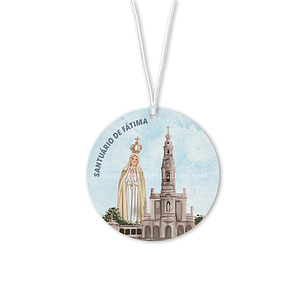 Shrine of Fátima Car Air Freshener