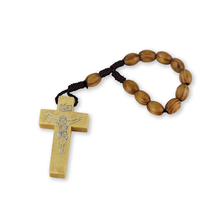 Wooden decade rosary 1
